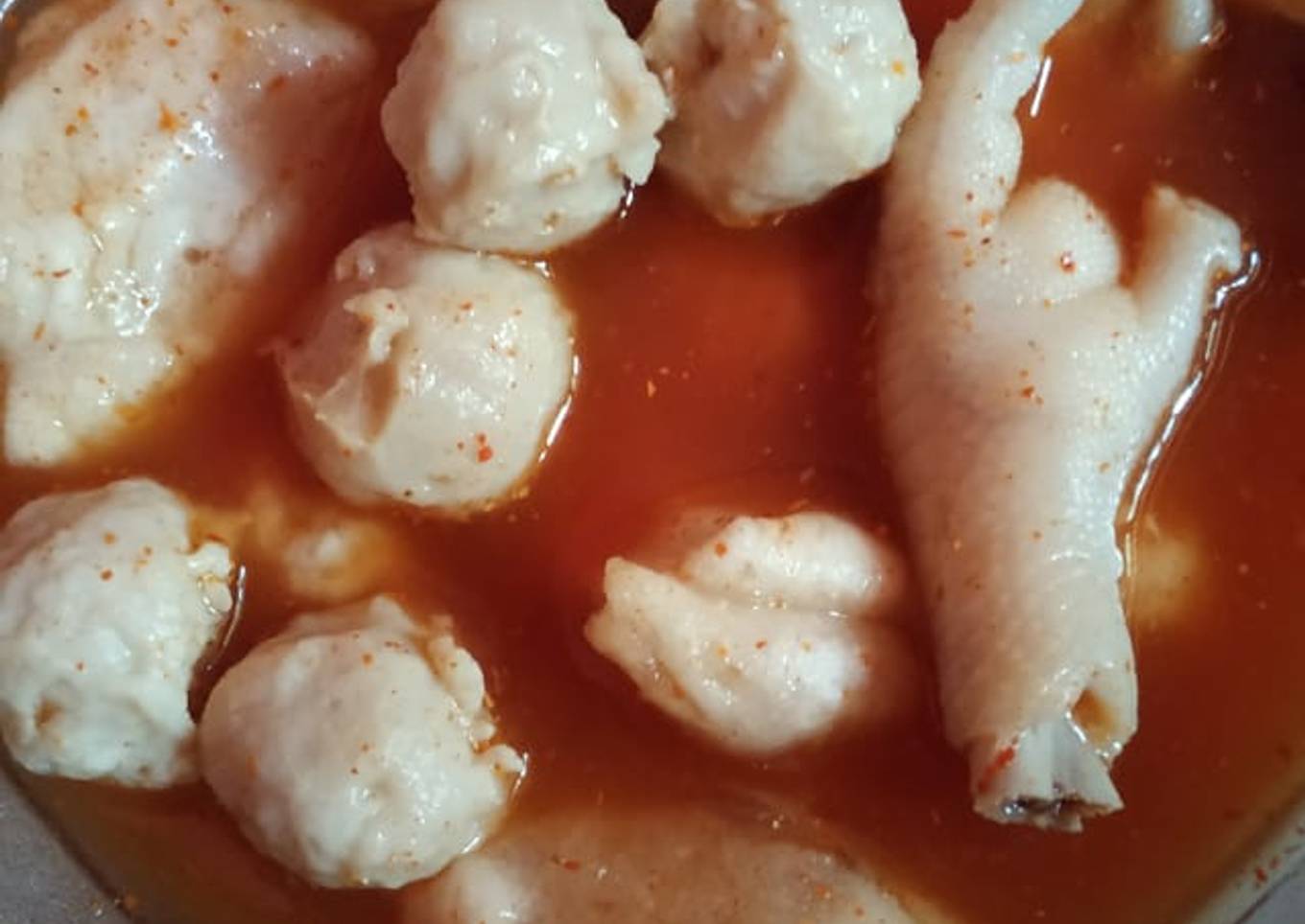 Bakso kuah ceker
