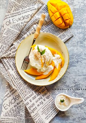 Foto resep Mango Sticky Rice (Khao Niau Mamuang)