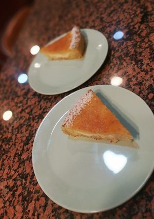 صورة لوصفة بسبوسة بالقشطة