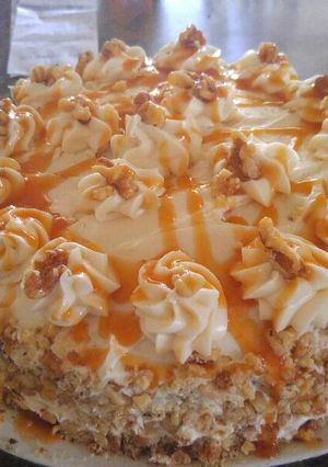 A picture of Pixies Carrot Cake.