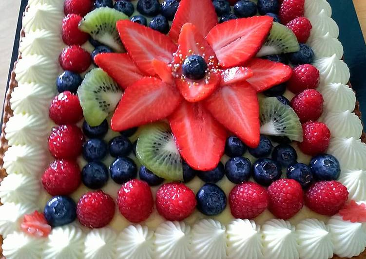 Crostata alla frutta 🍓🥝🍓