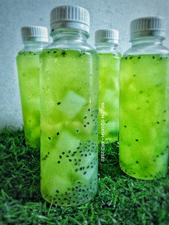 Foto resep Es melon / melon squash tanpa sprite