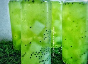 Foto resep Es melon / melon squash tanpa sprite