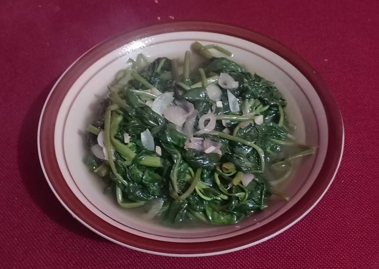 Tumis Kangkung Seadanya