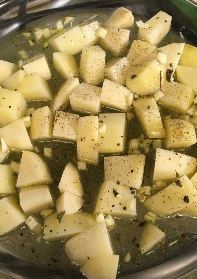 Una foto de Papas griegas 3