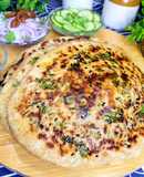 Stuffed Aloo Kulcha Easy And Healthy No Oil Recipe