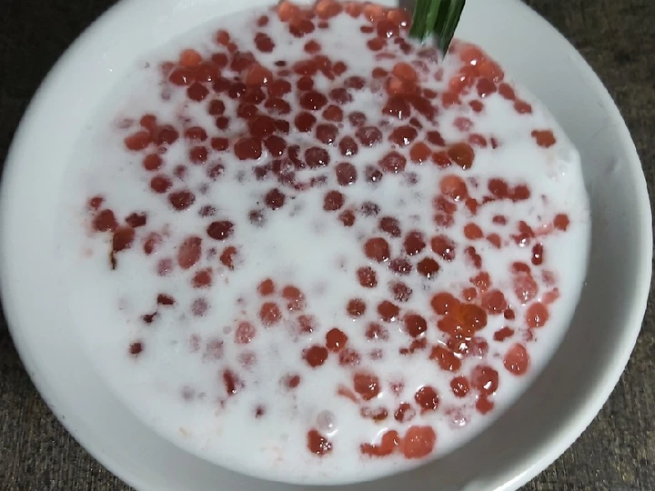 Cara Gampang Membikin Resep Bubur sagu mutiara yang Menggugah Selera Anti Ribet, Sempurna