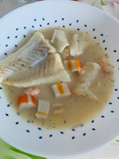 Una foto de Bacalao en salsa