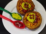 Potato katori chaat