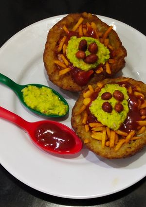 Potato katori chaat રેસીપી મુખ્ય ફોટો