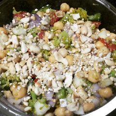 A picture of Broccoli Chana Salad.