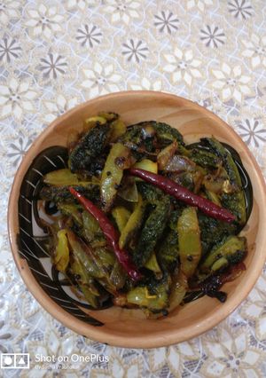 A picture of Black Mustard Karela.