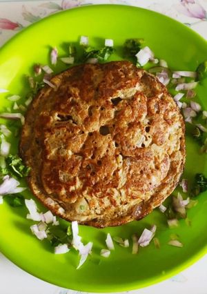 A picture of Karandi Omelette.