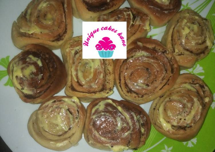 Easiest Way to Make Homemade Cinnamon roll | The Best Food|Easy Recipes for Busy Familie
