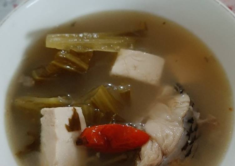 Langkah Mudah untuk Menyiapkan Sup ikan nila segarrr Anti Gagal