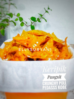 Foto resep Keripik Pangsit Poll Pedasss Kobe