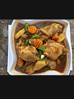 A picture of Chicken pepper soup.