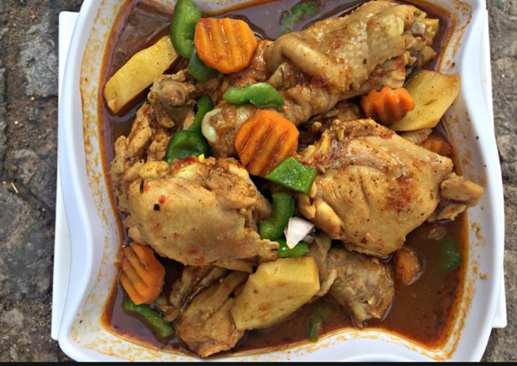 Simple Way to Make Favorite Chicken pepper soup