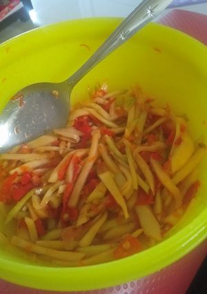 Foto resep Sambal mangga muda