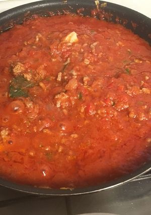 Una foto de Salsa boloñesa