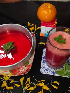 गाजर किन्नू जूस (Gajar kinu juice recipe in Hindi) रेसिपी मुख्य फोटो