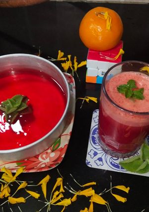 गाजर किन्नू जूस (Gajar kinu juice recipe in Hindi) रेसिपी मुख्य फोटो