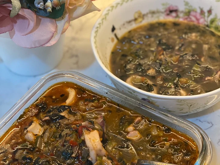 Cara Mudah Menyiapkan Resep Woku Cumi Tinta Hitam yang Menggugah Selera Anti Ribet, Uenak Banget