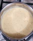 Salsa bechamel con queso