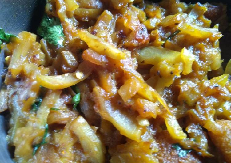 Bottle gourd stir fry