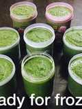 Coriander chutney..!!!🍃🍃 frozen recipe