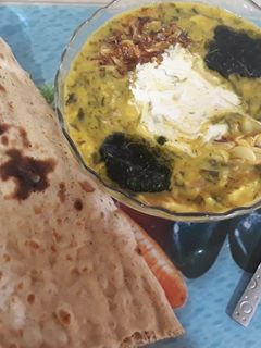 عکسی از دستور آش ترخینه همدانی