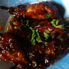 A picture of Sticky,Sweet &Sour wings#4weekschallenge/charityrecipe.