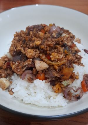 Foto resep Orak arik telur cabai bawang