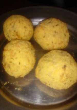 Una foto de Bolitas de harina de maíz con queso y orégano!! 👌