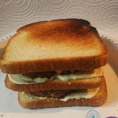A picture of Spicy Sausage Sandwich.
