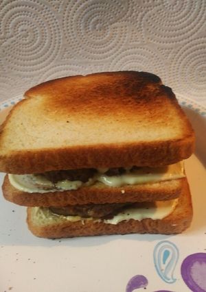 A picture of Spicy Sausage Sandwich.