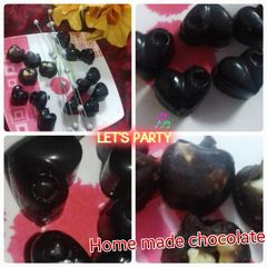 Home made chocolates A picture of Home made chocolates.