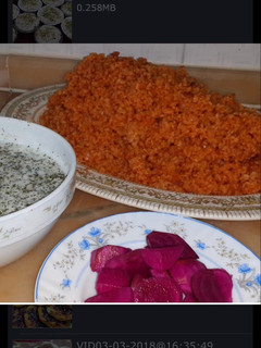 صورة لوصفة برغل بندورة اكلة سهلة وطيبة