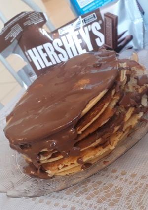Foto de Panquecas perfeitas com chocolate!🍫