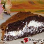 Σοκολατένιο αφράτο κέικ με γλάσο καφέ