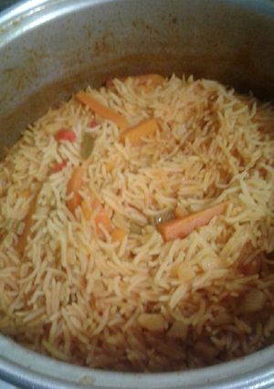 عکسی از دستور دمی با سوپ مرغ
