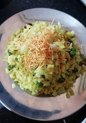 A picture of Less oil poha.