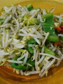 Foto resep Tumis taoge paprika