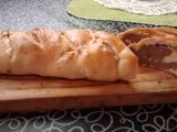 Pan de carne envuelto en masa