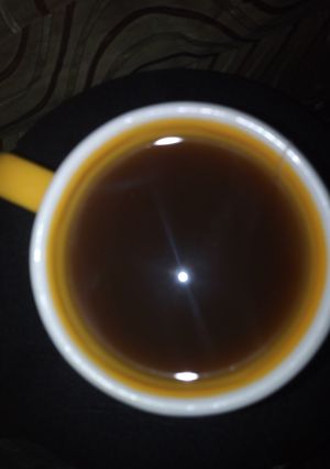 A picture of My black tea.