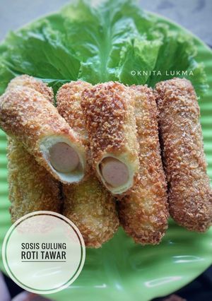 Foto resep Sosis Gulung Roti Tawar