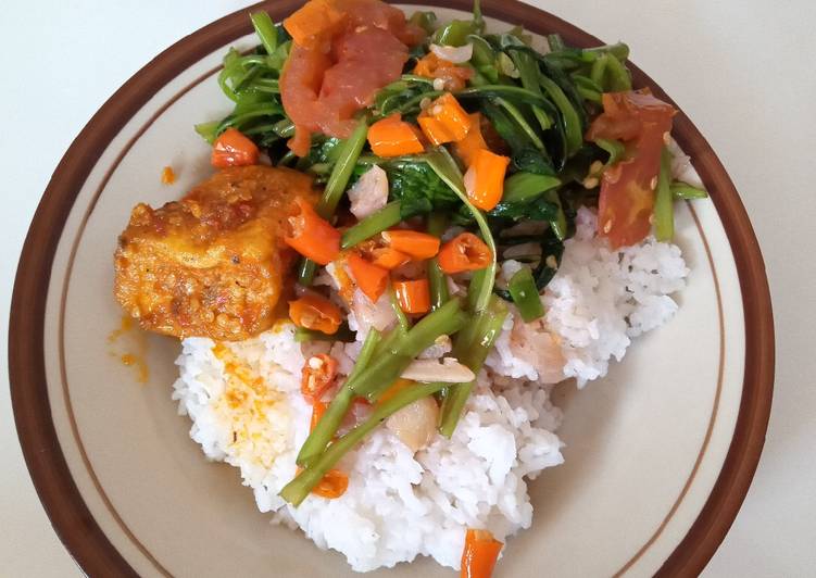 Cara Memasak Tumis Kangkung Cah Belacan Yang Renyah