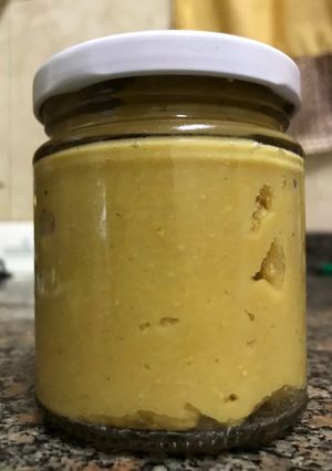 Una foto de Hummus de garbanzos
