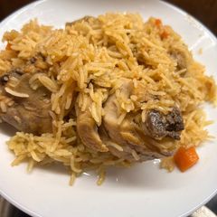Chicken kabsa (one pot) A picture of Chicken kabsa (one pot).
