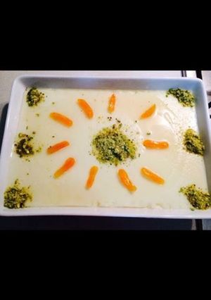 صورة لوصفة مهلبية او (هيطلية) اللبنانية 😋